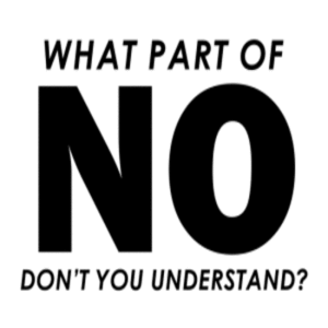 ~NO BUY = Not 4 Sale